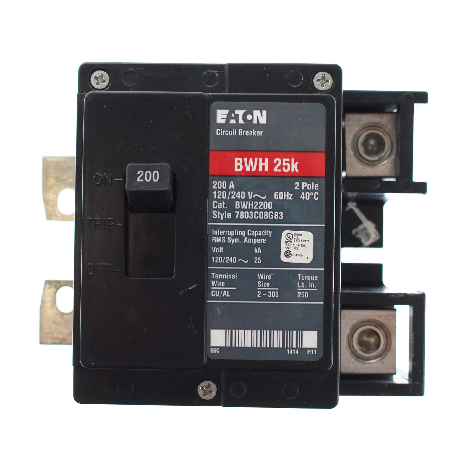 BWH2150 - Eaton - Main Circuit Breaker