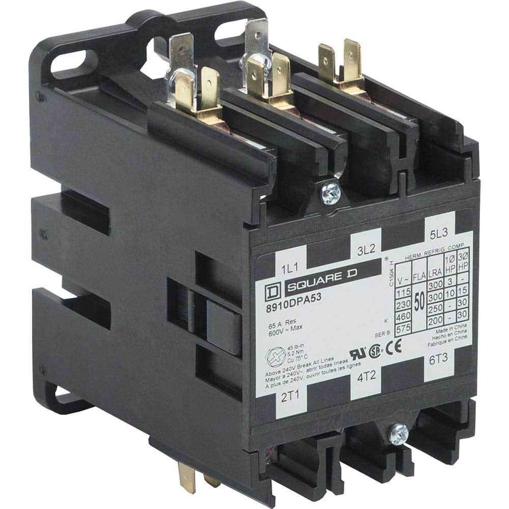 8910DPA53V06 - Square D - 50 Amp Definite Purpose Contactor