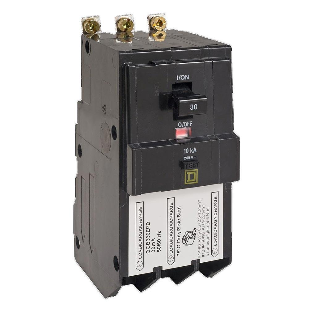 QOB340GFI - Square D - 40 Amp GFCI Circuit Breaker