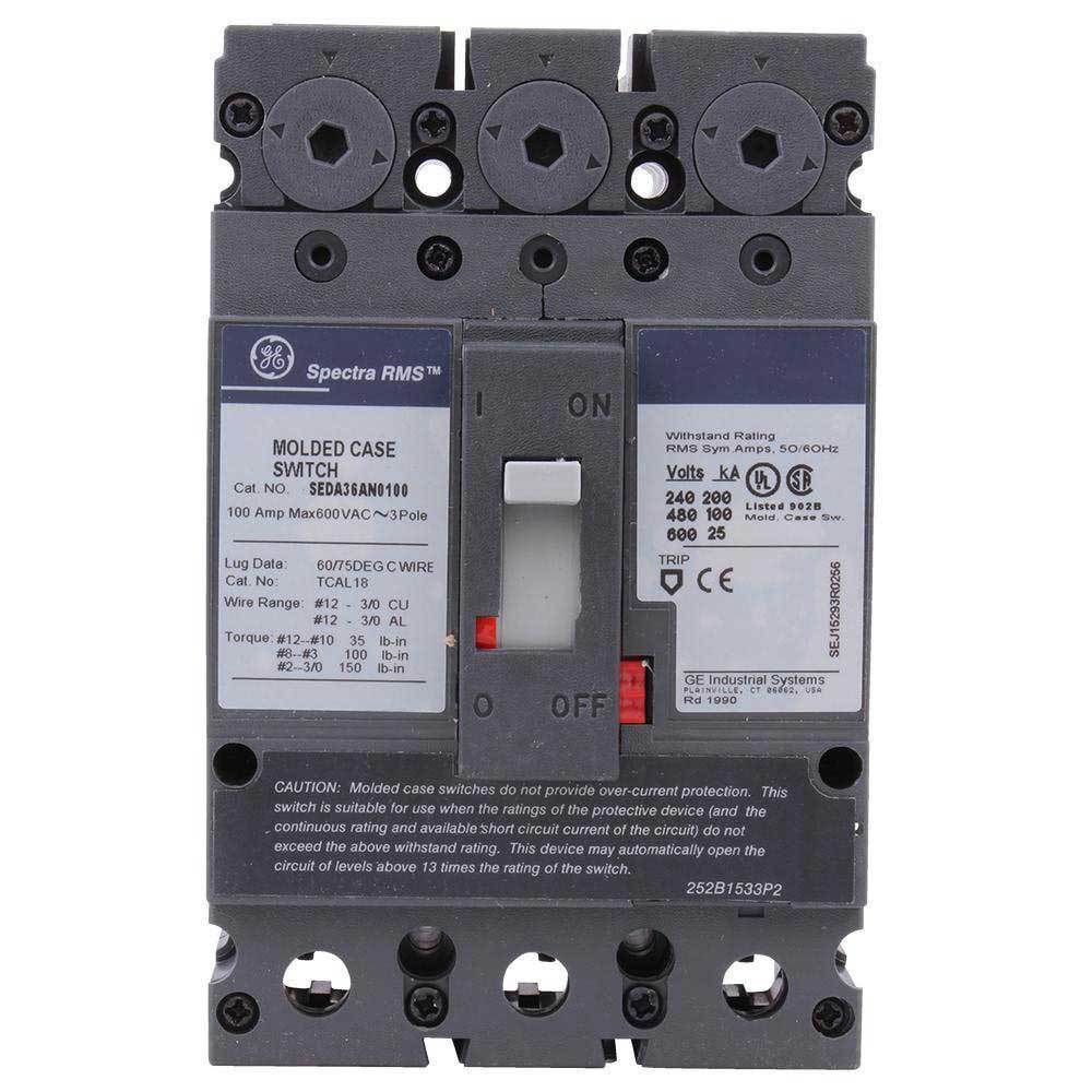 SEDA36AN0100 - GE - Molded Case Circuit Breaker