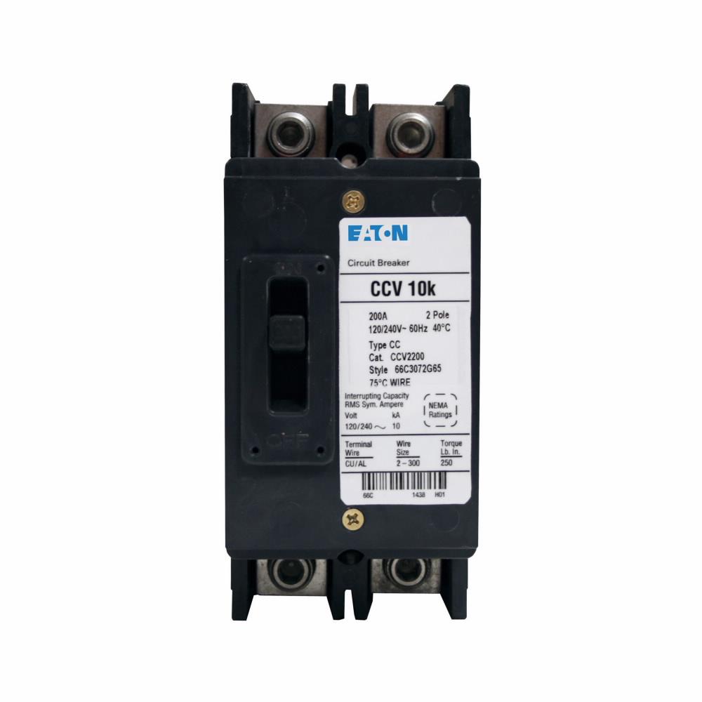 CCV2200 - Eaton - Main Circuit Breaker