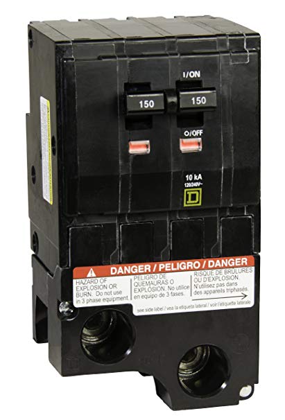 QO2150 - Square D - 150A Circuit Breaker