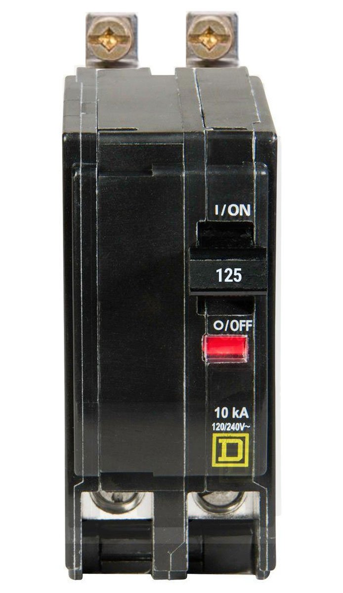 QOB2125 - Square D - 125 Amp Circuit Breaker