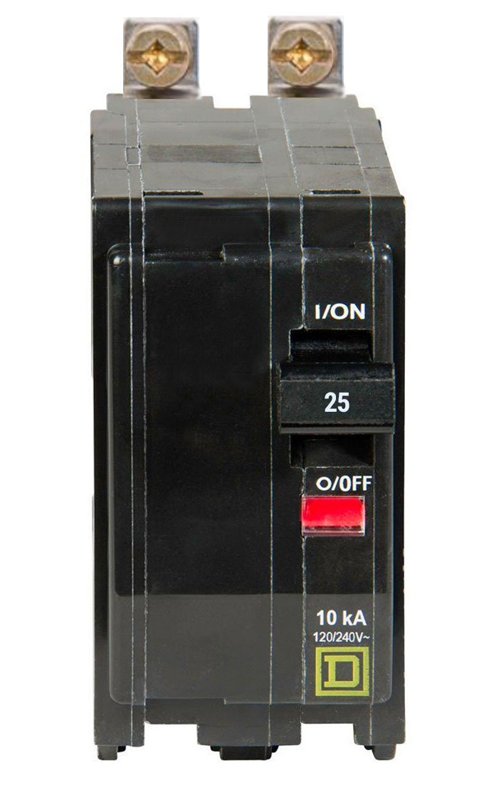 QOB225 - Square D - 25 Amp Circuit Breaker