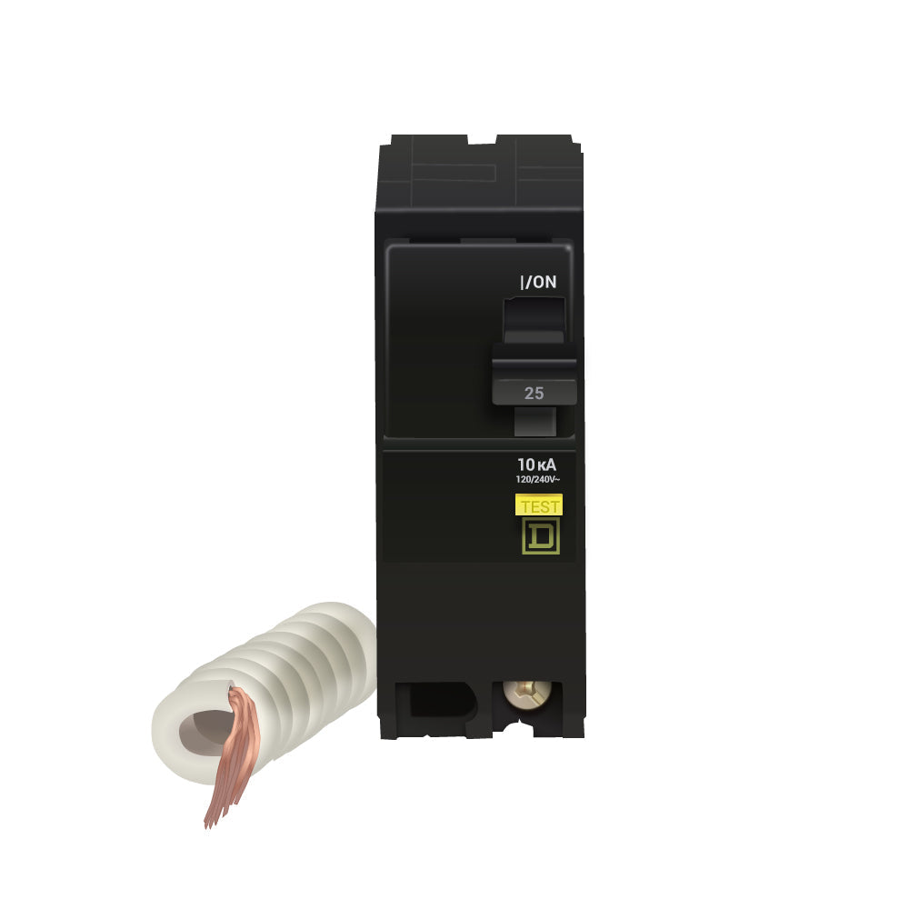 QO225GFI - Square D - 25 Amp GFCI Circuit Breaker