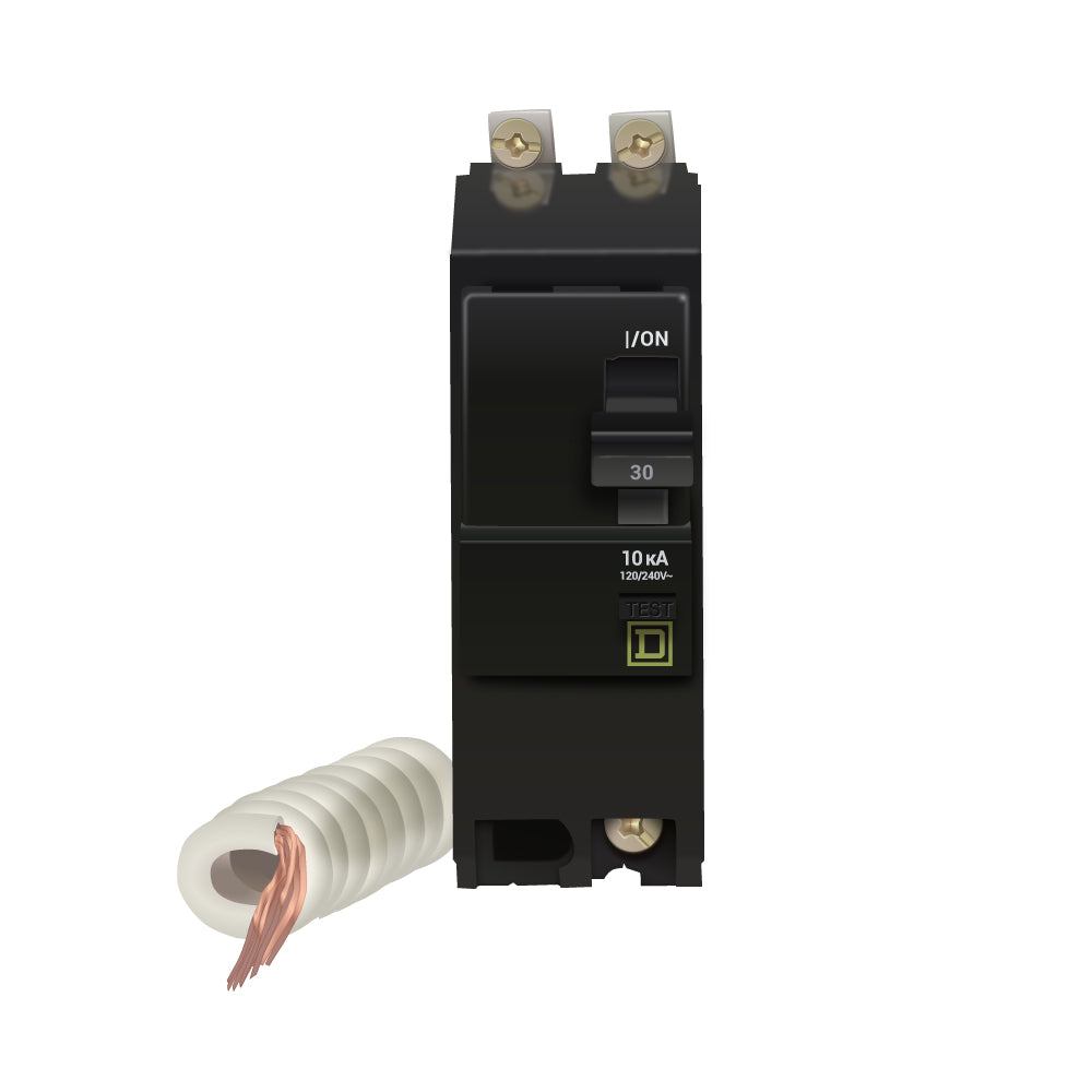 QOB230EPD - Square D - 30 Amp 30 mA GFEP Breaker